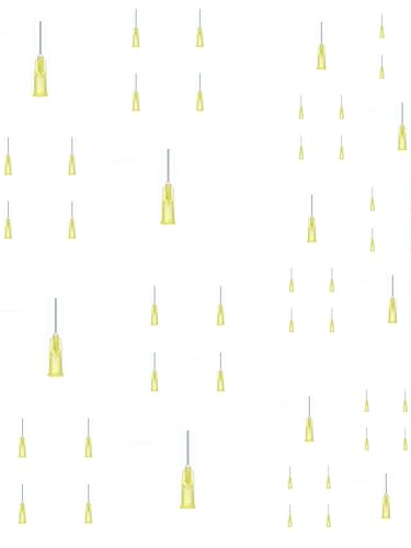 Aiguilles à colle pour distribuer des bouteilles et des machines pointe plate 20G