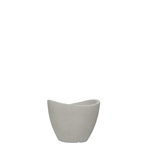 Vasart Copacabana Vaso de Flores, Antique Branco, 30x23cm, 1 Unidad