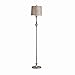 Lampa Stojąca Kutego żelaza Lampa podłogowa Sztuka Salon Lampy do Sypialni Study Room Wedside Lamp Wedding HouseWarming Gifts Desk Lampa Lampa Podłogowa do Czytania Sypialni Biura (Color : Silver)