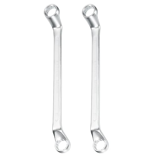Parts for Machine 2pcs Offset Lengthen Box End Wrench 18 x 19mm 75 Degree Offset Double End Wrench (#CN-250924-03545)