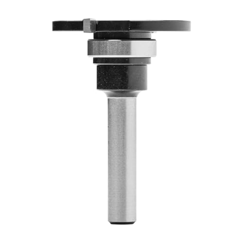 ENT 13972 Scheibennutfräser HW, Schaft (S) 8 mm, Durchmesser (D) 40 mm, NL 4 mm, ØKL 19 mm, T 10,5 mm, GL 54 mm, auf Spindel montiert mit Kugellager 19 mm