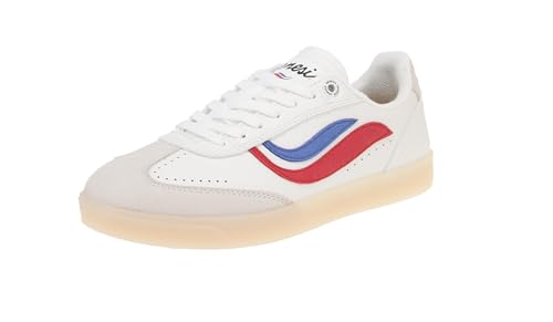 Genesis 1005282 G-Volley Sugar Corn - Damen Schuhe Sneaker - White-Red-Blue, Größe:44 EU