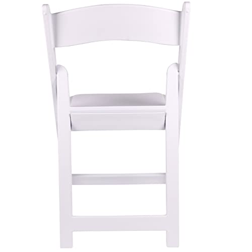 Image of BTEXPERT Resin Folding Chair Vinyl Padded Seat Indoor Outdoor Lightweight Set for Home Event Party Picnic Kitchen Dining Church School Weddings Set of 2