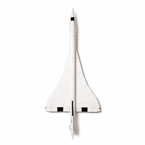 3Dudes & Dad Wall Mount Compatible with LEGO Icons Concorde (10318) Perfect-Fit Model Display Bracket Secure Robust & Space-Saving Easy Installation with Supplied Fixings