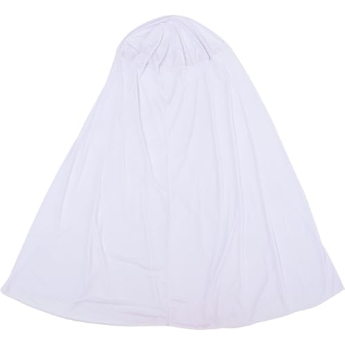 LOLIPPYY シンプル伸縮性テーブルクロス 撥水防汚 丸型カクテルテーブルカバー ピクニックやパーティー用 ホワイト