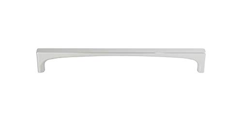 Riverside - Tirador de cromo pulido de color – Top Knobs de 7 9/16 pulgadas de longitud Grace Coll contemporáneo, manija de barra de transición decorativa para cocina, baño, armario, puerta, tocador