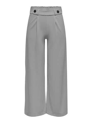 JDY Damen Jdygeggo New Long Pant JRS Noos Hose Mit Weitem Beinschnitt, Formal Gray, M / 32L EU