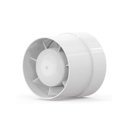 Qerwsdty Ventilador de Conducto de Presión de 4, 5 y 6 Pulgadas para Baño, Ventilación de Pared para Cocina, Purificador de Aire, Extractor -13S