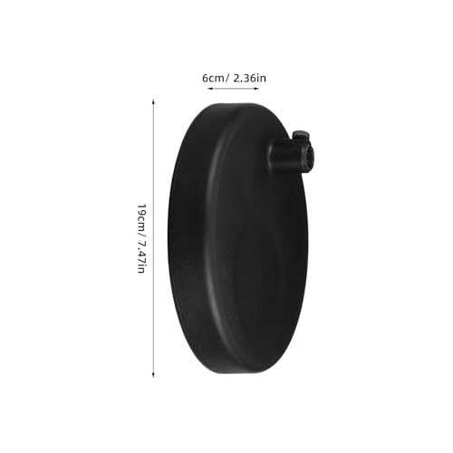 Base ronde pour lampe et lampadaire en fer contrepoids de remplacement - 2