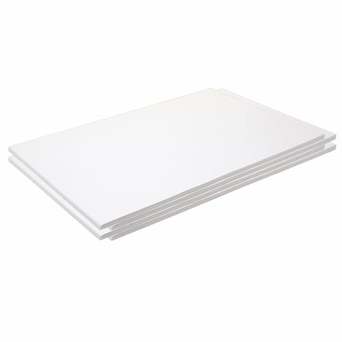 Colorations 12 x 18 Mediumweight White Construction Paper - 200 Sheets Bulk Pack Art Paper Arts and Crafts School Supplies Drawing Coloring Painting 3D Art