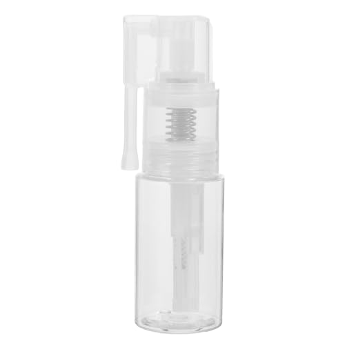 HOOTNEE Botella Spray Plástico para Polvo Seco Dispensador Portátil Recargable para Cosméticos Cuidado Piel y Talco Envase Compacto para Viaje y Uso Oral