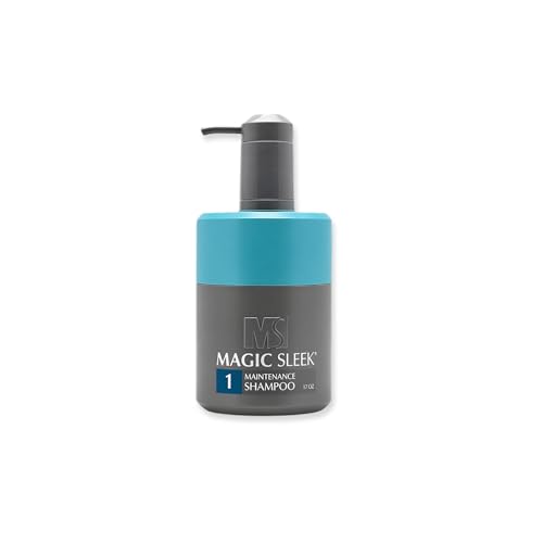 MagicSleek Hydrating Shampoo | Moisturizing & Cleansing | Color-Safe | All Hair Types | Coconut Oil | Frizz Control | Sulfate & Paraben Free | For Dry Scalp | Daily Routine | 17 oz