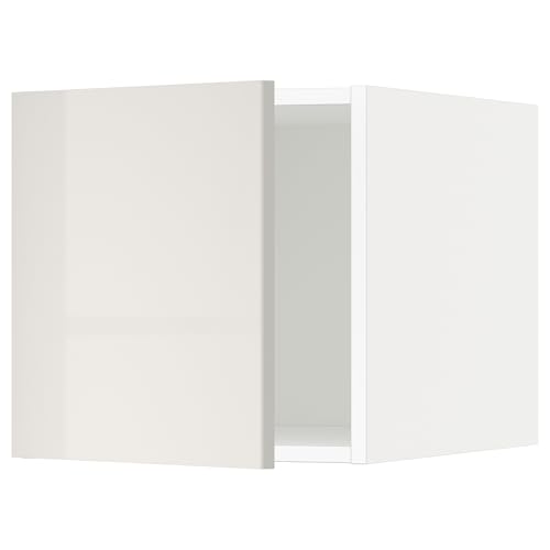 ProTuning METOD Armario superior, blanco/Ringhult gris claro, 40x40 cm