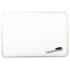 Flipside 2-Sided Magnetic Dry Erase Board with Marker, 12 x 17-1/2 Inches, White