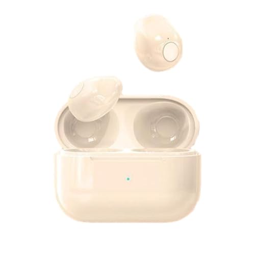 kkiuop Invisible Earphones Mini Headphones Bluetooth Game NFC Semi-In-Ear Earbuds Noise Headset Reduction Sports New