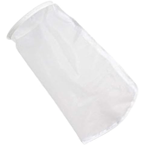 Honritone Nylon Mesh Filter Socks 150 Micron 7 inch Ring Water Liquid Filter Bags by 32 Inch Long Bag - 1 Pack (150 Micron/um 7 x 32 Inch) Cover