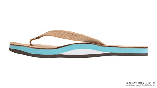 Image of Rainbow Sandals Women's Single Layer Leather Sandal Narrow Strap