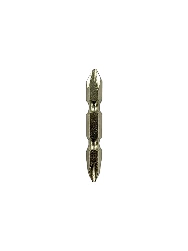 Image of Jon Bhandari Tools PH2 Power Magnetic Double Ended Screwdriver Bits 50mm - Phillips Star Head Drill Bit Set (Pack of 10) for Electric, Cordless & Impact Drivers - Precision Tips for Fastening Work