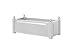 Produktbild KHW 11220 Pflanzkasten rechteckig, 100 x 43 x 40 cm, weiß