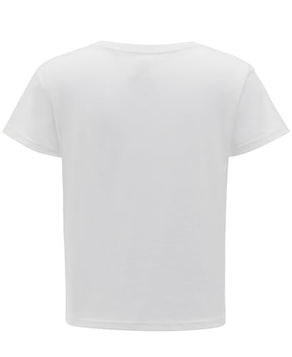 Roxy Girls' Short Sleeve Boyfriend Fit Logo Tee, Crew Neck Graphic T-Shirt, Soft & Comfortable2