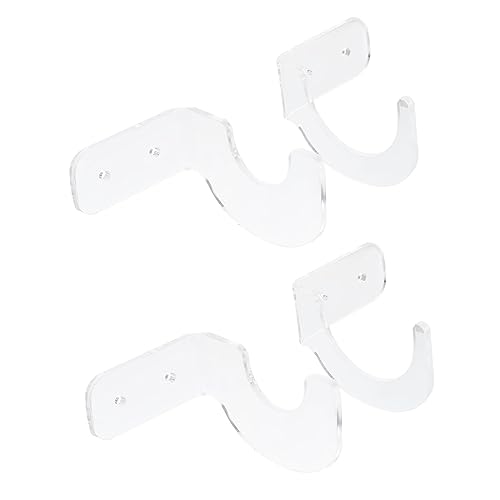 Abaodam Acrylic Baseball Bat Holder Wall Mount Display Rack for Bats for Sports Lovers