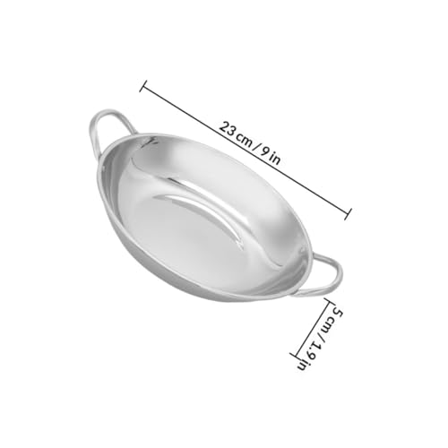 Wok de acero inoxidable STOBAZA con doble mango miniatura 2