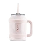 Reduce 50 oz Mug Tumbler, Stainless Steel with Handle – Keeps Drinks Cold up to 36 Hours – Sweat Proof, Dishwasher Safe, BPA Free – Pink Cotton, Opaque Gloss