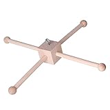 Cuna De Madera Para Bebé, Cuna Móvil Para Guardería, Cama Para Cuna Móvil, Carillón De Viento De Madera, Colgante, Marco De Madera DIY