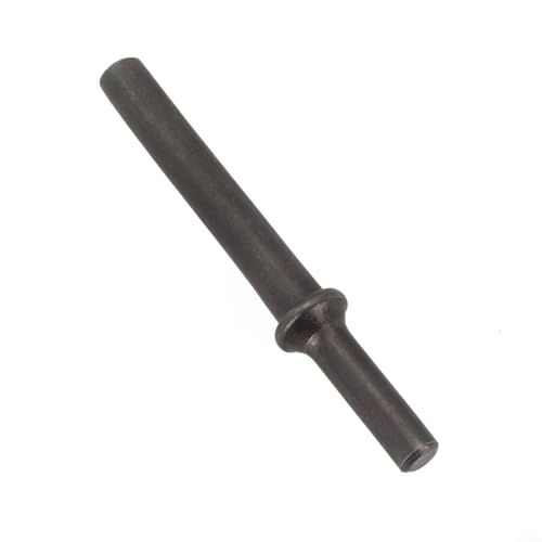 Herramienta neumática de martillo neumático, acero de alto carbono tratado térmicamente, compatible con remaches huecos y sólidos (cabeza semihueca de 4 a 5 mm)