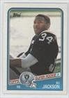 Bo Jackson RC (Rookie Card) Los Angeles Raiders (Football Card) 1988 Topps #327