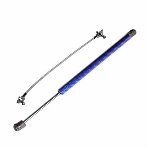 Support de levage capot avant SEAT Tarraco en fibre de carbone bleu