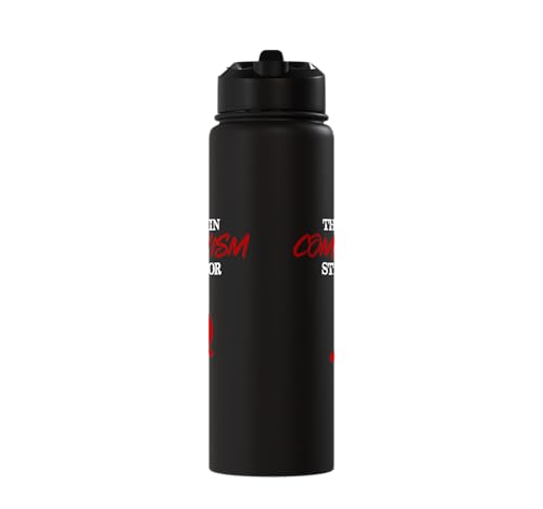 The F In Communism stands for food Stainless Steel Insulated Water Bottle