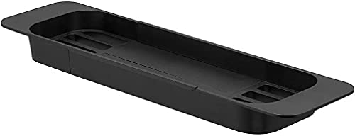 Support de lecture pour baignoire extensible et étagère de rangement