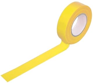 Mercury | 20 Metre Electrical Insulation Tape – Strong PVC Adhesive | Water-Resistant & Flame Retardant | BS Approved | Professional & DIY Use | Yellow