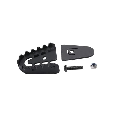 Extension de pédale frein XL750 Transalp 750 plaque levier pied passager arrière coussinet