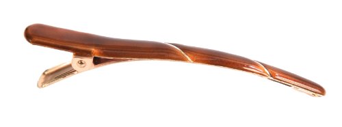 Caravan Decorated Salon Clip In Copper Color with Epoxy, 1.25 Ounce