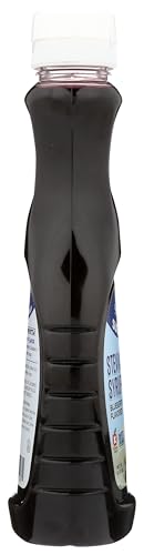 SweetLeaf Stevia & Monk Fruit Blueberry Syrup - Sugar Free Syrup for Pancakes, Low Carb Sweetener for Baking, Gluten Free, Low Calorie, Zero Sugar, Non GMO - 12 Fl Oz