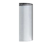 Lámina de aluminio de aislamiento térmico, Rollo de papel aluminio reflectante autoadhesivo capa algodón insonorizado térmico 5mm 1m x 1-5m(1mx3m)