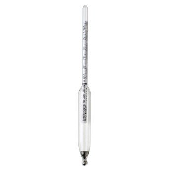 H-B Instrument B61801-3500 Plain-Form Glass Hydrometer, 0.700-0.800 Sg/0.002