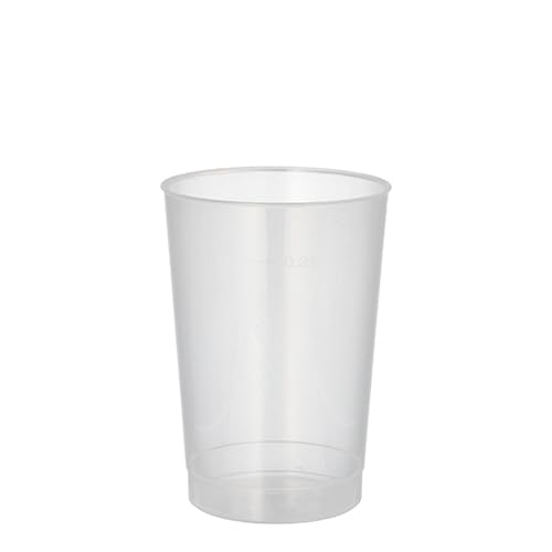 240 Mehrweg-Trinkbecher PP 0,2 l Ø 6,8 cm · 9,8 cm unzerbrechlich