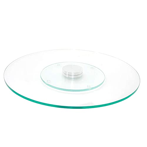 Tuberias Centro de Mesa Giratório Decorativo de Vidro 50cm