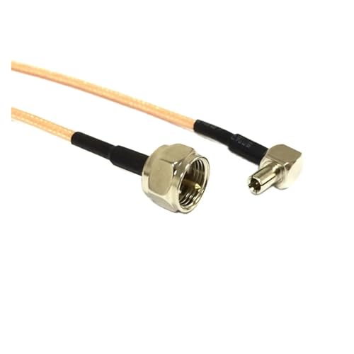 Cable TS9 interruptor F macho pigtail RG316 de 30cm para antena de módem 2