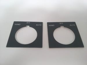 #US JENANI 800H-W151 Legend Plate 30MM Hand-Off-AUTO (LOT of 2)