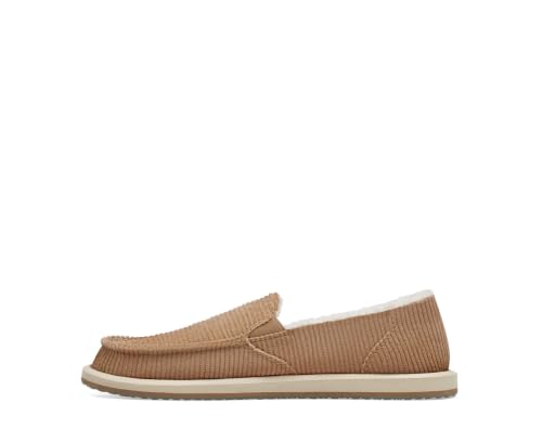 Image of Sanuk Womens Donna Cord Chill Loafers | Womens Shoes | Slip On Shoes for Women | Women's Slip-on Loafers | Memory Foam Footbed