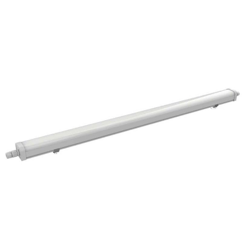 SILAMP - Regleta LED impermeable, 150 cm, 53 W, 135 lm/W, interconectable, color blanco frío, 6000 K, 8000 K