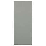 Global PARTITIONS Door, Solid Plastic Polymer, Gray, 24' W X 55' H