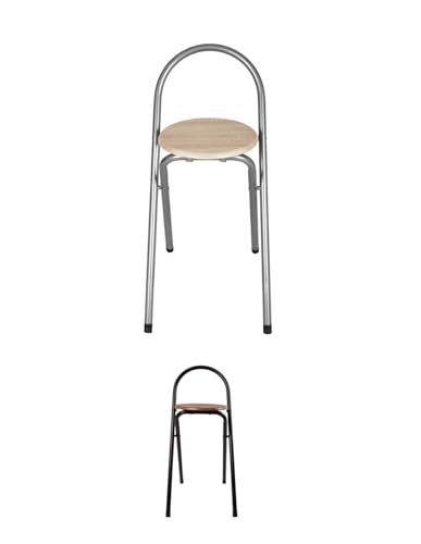 Taburetes Plegables con Respaldo Marca Jardin202