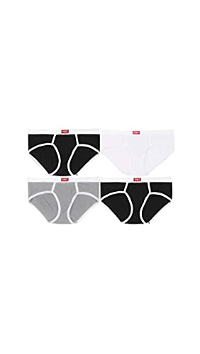 Sous-vêtement boyfriend coton stretch femme Hanes lot de 4 XXL