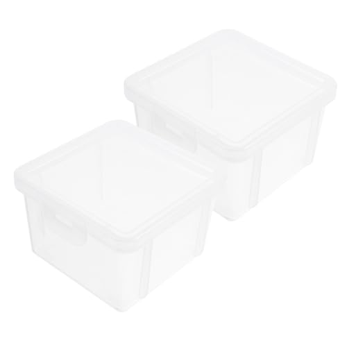 Caja transparente para almacenamiento de monedas, 2 piezas miniatura 1