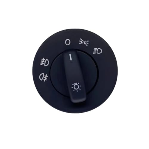 Interrupteur de phare pour Skoda Octavia avec commande feux antibrouillard